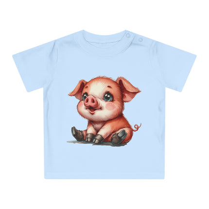 Enchanted Organic Baby Tee: απαλότητα, στυλ, & Sweetness - Χοίρος