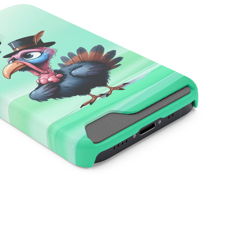 EnchantGuard Phone Case with Card Holder: Style Meets Functionality - Turkey