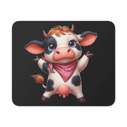 WhimsyWonder Desk Mus Pad: Personaliseret charme til dit arbejdsområde - Happy Baby Cow