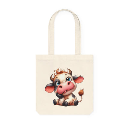 Tela sustainstyle Tote Bag: Moda ecologica - mucca