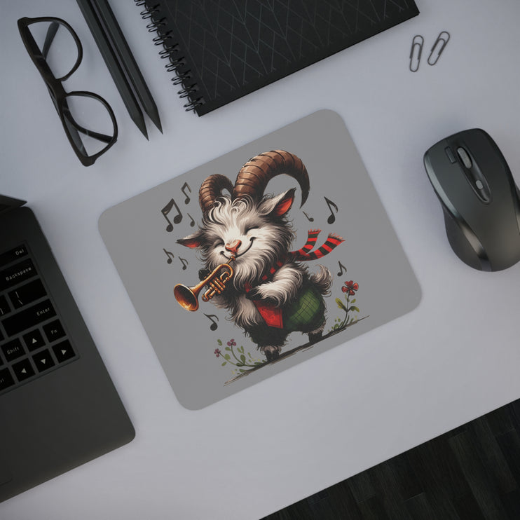 WhimsyWonder Desk Mouse Pad: Εξατομικευμένη γοητεία για το χώρο εργασίας σας - Music Billy Goat