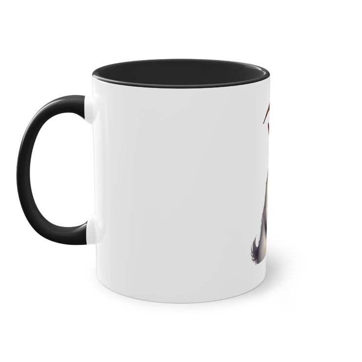 Harmony Two-Tone Coffee Mug: Sip in Style, Revel in Comfort - Goat