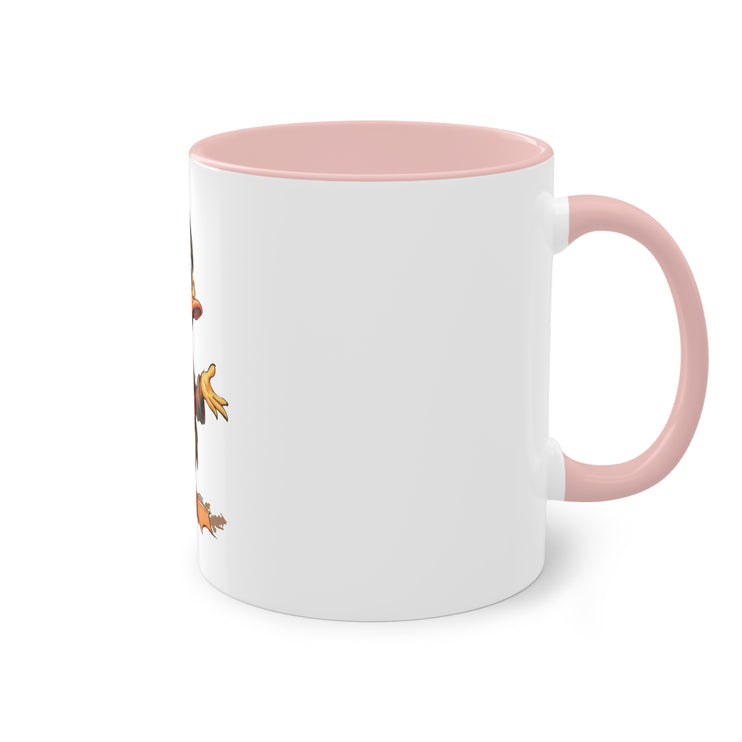 Harmony Two-Tone Coffee Mug: Sip in Style, Revel in Comfort - Duck