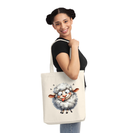 Sustainstyle Canvas Tote Bag: Umweltbewusste Mode - Schafe