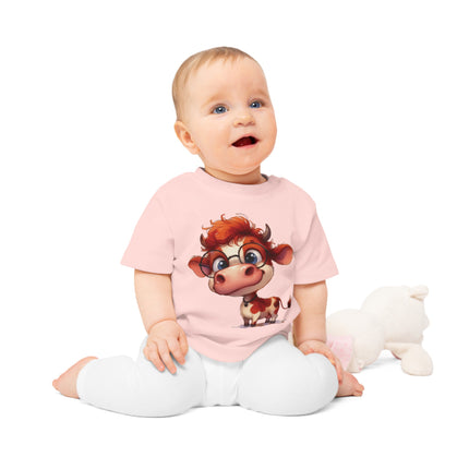 Enchanted Organic Baby Tee: απαλότητα, στυλ, & Sweetness - αγελάδα