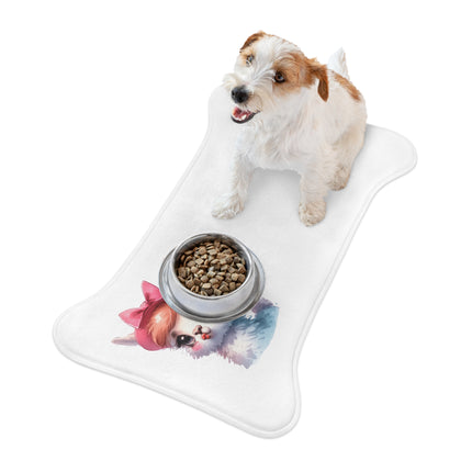 CharmPaws Pet Feeding Mats: Keep Mealtime Mess-Free & Stylish! - Lama