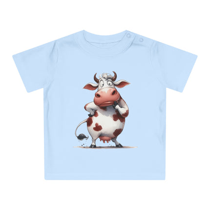 Enchanted Organic Baby Tee: απαλότητα, στυλ, & Sweetness - αγελάδα