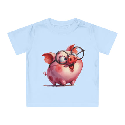 Enchanted Organic Baby Tee: απαλότητα, στυλ, & Sweetness - Χοίρος