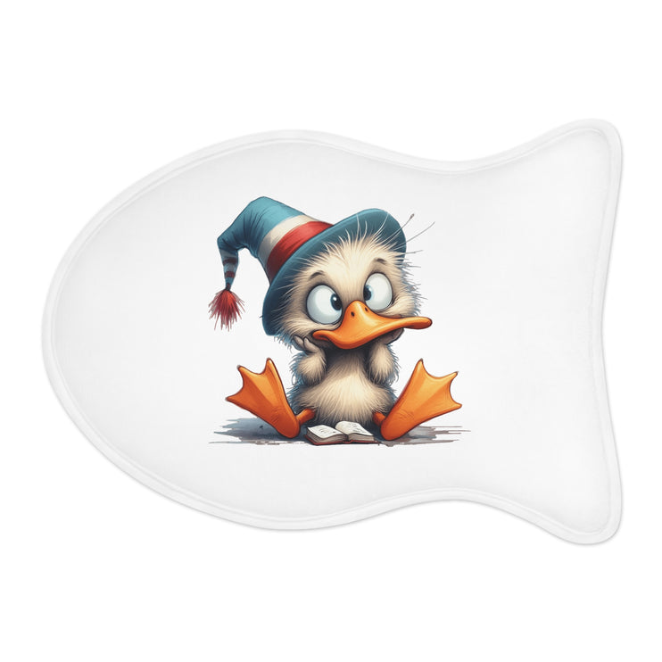 CharmPaws Pet Feeding Mats: Keep Mealtime Mess-Free & Stylish! - Duck