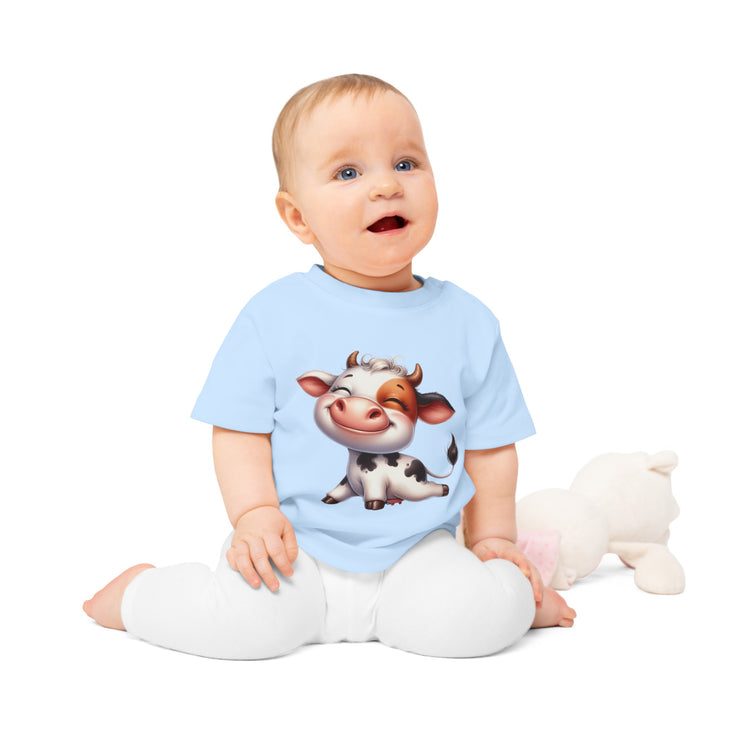 Enchanted Organic Baby Tee: απαλότητα, στυλ, & Sweetness - αγελάδα