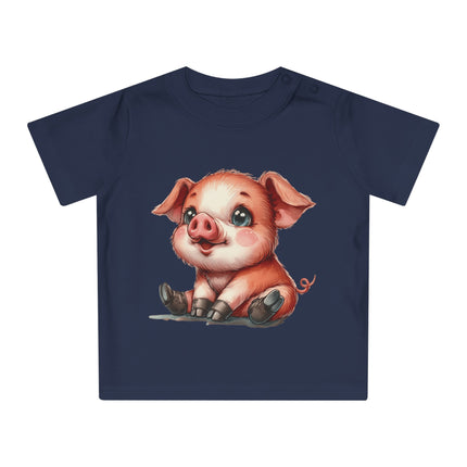 Enchanted Organic Baby Tee: απαλότητα, στυλ, & Sweetness - Χοίρος