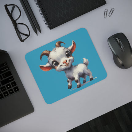 WhimsyWonder Pad de mouse pentru birou: farmec personalizat pentru spațiul de lucru - Cute baby Goat